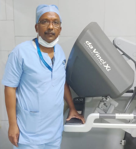 Dr K Ramesh Robotic Surgeon Apollo Hospitals Chennai
